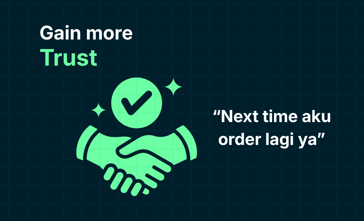 Gain More Trust Ilustration